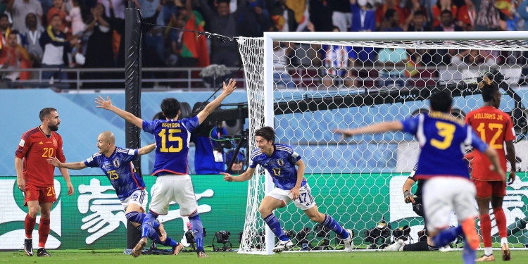 إسبانيا واليابان يتأهلان إلى دور الـ 16 على حساب ألمانيا وكوستاريكا