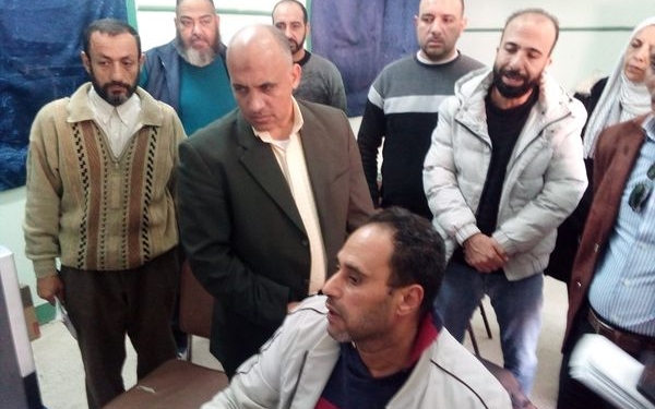 تنفيذ تجربة عملية لرفع امتحان النقل للثانوية على منصة الامتحانات