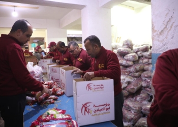 خيرك سابق اكبر مبادرة اطعام فى مصر يطلقها التحالف مع مؤسسة ابو العينين