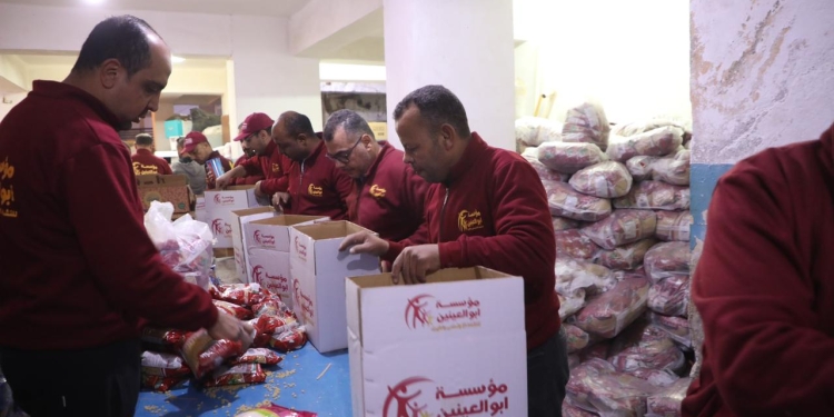 خيرك سابق اكبر مبادرة اطعام فى مصر يطلقها التحالف مع مؤسسة ابو العينين
