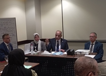 ورشة عمل لتقييم تقرير تنفيذ الأنشطة العلمية والتكنولوجية لطلاب الإعدادية