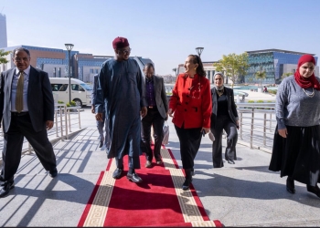 جامعة مصر للمعلوماتية تستقبل وزير الاتصالات النيجيري لبحث سبل التعاون