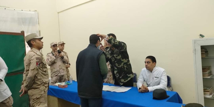 ﻿جامعة الأزهر بأسيوط يستقبل اللجنة الطبية للقوات المسلحة للكشف على الطلاب ذوي الهمم