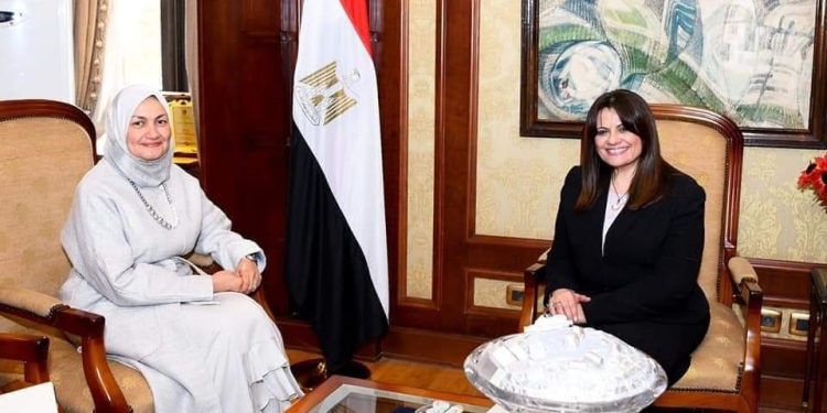﻿وزيرة الهجرة تستقبل مستشارة شيخ الأزهر لشئون الوافدين لبحث سبل التعاون المشترك