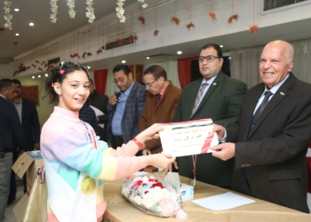  منهم أبطال العالم.. الزناتي يكرم أبناء المعلمين المتفوقين رياضيًا