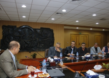 لجنة من المتخصصين بجامعة المنصورة لزيارة ميدانية للمنطقة الصناعية وبحث سبل التعاون المشترك