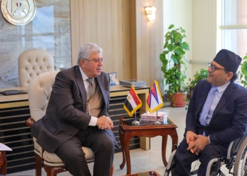 وزير التعليم العالي يستقبل سفير نيبال بالقاهرة لبحث سبل التعاون