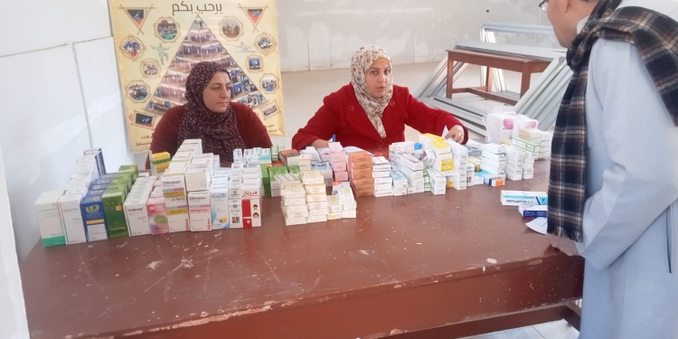 جامعة مدينة السادات: تقديم القوافل الطبية المجانية لتنمية القرى الأكثر احتياجًا ضمن مبادرة حياة كريمة