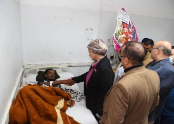 رئيس جامعة أسيوط في زيارة للمستشفى الجامعي الرئيسي