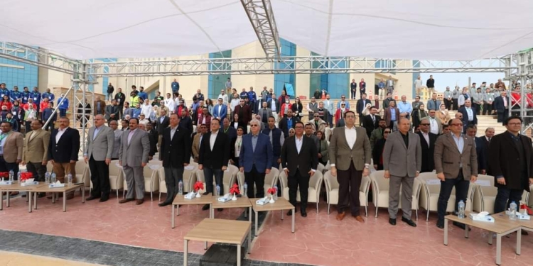 رئيس جامعة حلوان يشارك في افتتاح أسبوع شباب إعداد قادة الجامعات الأهلية والتكنولوجية بالجلالة