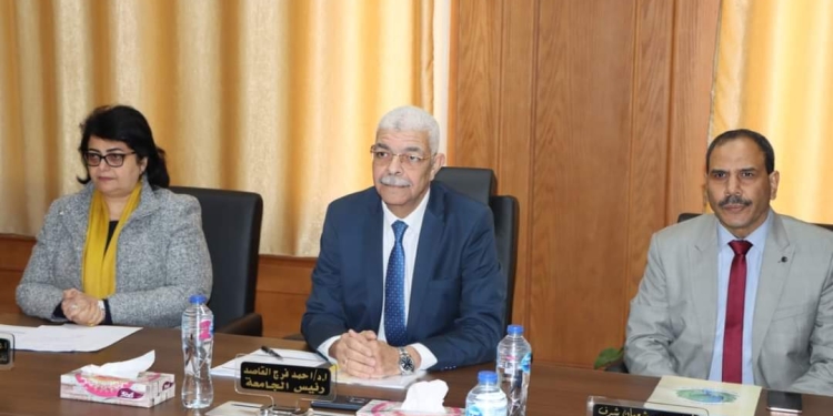 رسالة شكر من رئيس جامعة المنوفية للقيادة السياسية|  ننشر تفاصيلها