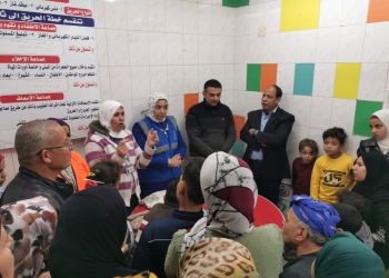 جامعة مدينة السادات تشارك في مشروع بيئي تنموي بقرية "زاوية رزين" بالمنوفية