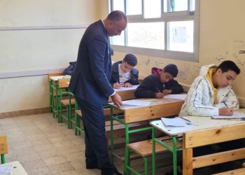 تداول امتحان الجبر للشهادة الإعدادية بالمنوفية على تليجرام «صور»