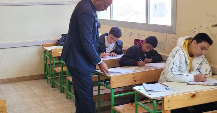 تداول امتحان الجبر للشهادة الإعدادية بالمنوفية على تليجرام «صور»