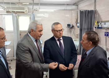﻿نائب رئيس جامعة الأزهر يتابع أعمال التطوير والتجديد بمستشفى سيد جلال