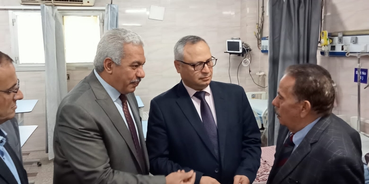﻿نائب رئيس جامعة الأزهر يتابع أعمال التطوير والتجديد بمستشفى سيد جلال