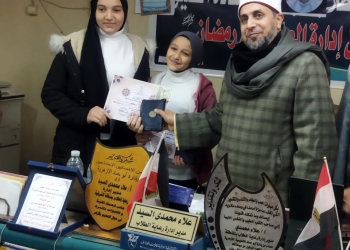 ﻿الشرقية الأزهرية: تسليم جوائز الفائزين من طلاب المرحلة الإعدادية المشاركين في الأنشطة والمسابقات
