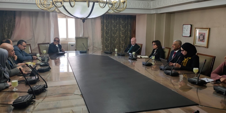 وحدة مشروعات تطوير التعليم العالي تبحث التعاون المشترك مع هيئة فولك التعليمية السويدية