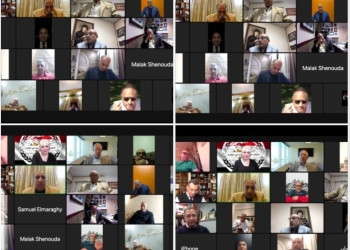 ﻿اول لقاء لرؤساء فروع الاتحاد العام للمصريين في الخارج عبر منصة زووم