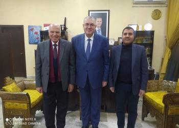 وزير التربية السوري يستقبل نقيب المعلمين لمناقشة خطط تطوير التعليم