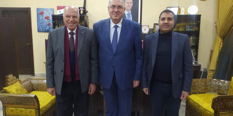 وزير التربية السوري يستقبل نقيب المعلمين لمناقشة خطط تطوير التعليم