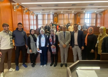 انطلاق مسابقة عباقرة جامعة حلوان بكلية الطب