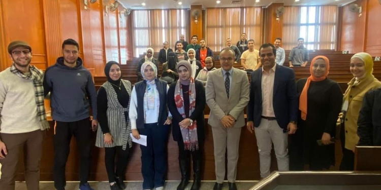 انطلاق مسابقة عباقرة جامعة حلوان بكلية الطب