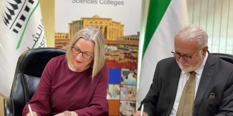 إتفاقية تعاون بين جامعتي الشارقة الإماراتية ودبلن الأيرلندية