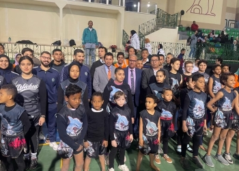 وزير الرياضة يتابع تدريبات أعضاء المشروع القومي للموهبة والبطل الأوليمبى