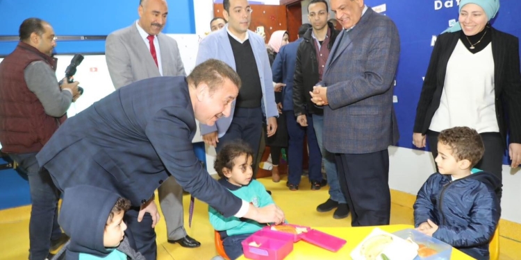 ننشر صور زيارة وزير التنمية المحلية ومحافظ المنوفية لأول مدرسة دولية بشبين الكوم