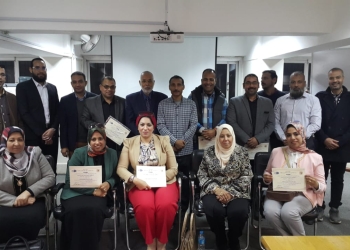 جامعة سوهاج تنظم برنامجًا تدريبيًا عن نظم الامتحانات وتقويم الطلاب للأساتذة