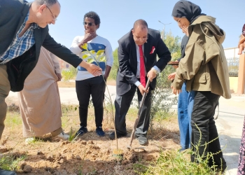 رئيس جامعة الأقصر: زراعة أشجار مثمرة داخل الحرم الجامعي للحفاظ على البيئة