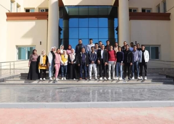 تدريب طلاب جامعة أسيوط الجديدة التكنولوجية في المنطقة التكنولوجية والقرية الذكية