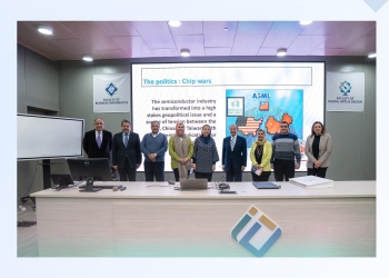 مصر للمعلوماتية تستضيق محاضرة دولية لعميد كلية الإدارة بجامعة فيكتوريا بسويسرا