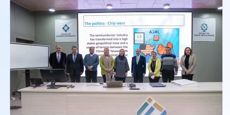 مصر للمعلوماتية تستضيق محاضرة دولية لعميد كلية الإدارة بجامعة فيكتوريا بسويسرا