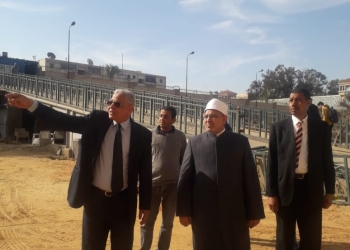 رئيس جامعة الأزهر يتفقد أعمال التجديد بالمدينة الجامعية للطلاب بمدينة نصر