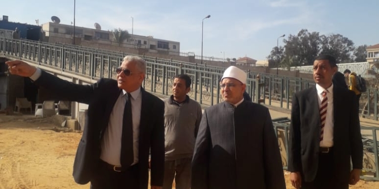 رئيس جامعة الأزهر يتفقد أعمال التجديد بالمدينة الجامعية للطلاب بمدينة نصر