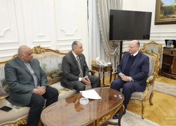 محافظ القاهرة يستقبل رئيس الاتحاد المصرى ونائب رئيس الإتحاد العربى للتايكوندو .