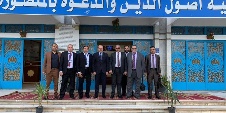 نائب رئيس جامعة الأزهر يستقبل وفد ضمان الجودة لمراجعة اعتماد كليتي: أصول الدين واللغة العربية بالمنصورة