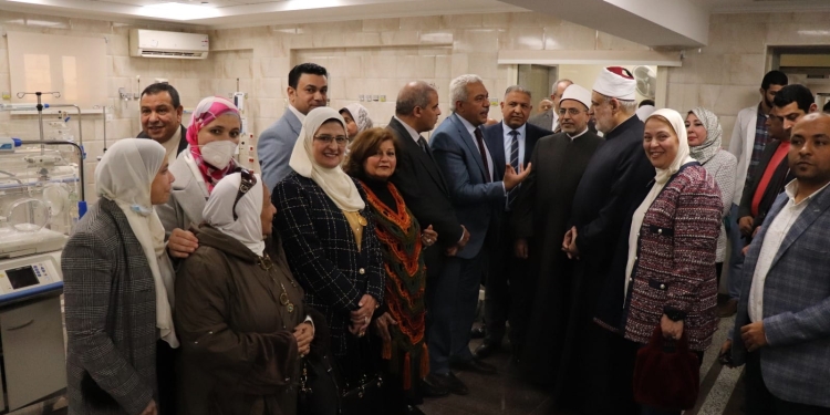 وكيل الأزهر ورئيس جامعة الأزهر يفتتحان أعمال التجديد والتطوير بمستشفى الزهراء الجامعي