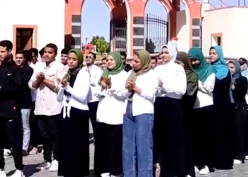 معسكر تدريبي لطلاب كلية الخدمة الاجتماعية جامعة أسوان