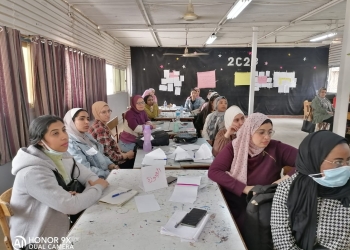 سلومة يتفقد اليوم الأول لقاعات التدريب التربوي للمعلمين الجدد بالجيزة