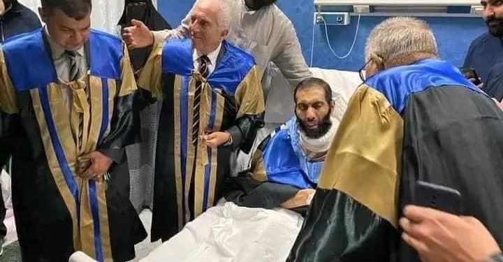 مناقشة دكتوراه بالمستشفى في لفتة طيبة بجامعة الأزهر