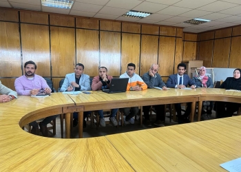 جامعة الأزهر : بمشاركة الطلاب بحث ترتيبات تنظيم مائدة الجامعة للطلاب المغتربين