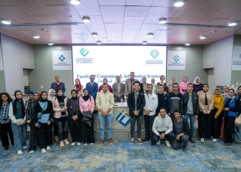 “مصر للمعلوماتية” تستقبل وفد من جامعة الفيوم لتعزيز التعاون العلمي بين الجامعات الأهلية والحكومية