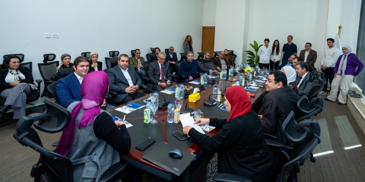 جامعة مصر للمعلوماتية تستقبل وفد من “ملائكة” لدعم طلابها في ريادة الأعمال والاستثمار الجريء
