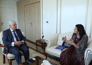 وزير التعليم العالي يستقبل المدير التنفيذي لهيئة “فولبرايت”
