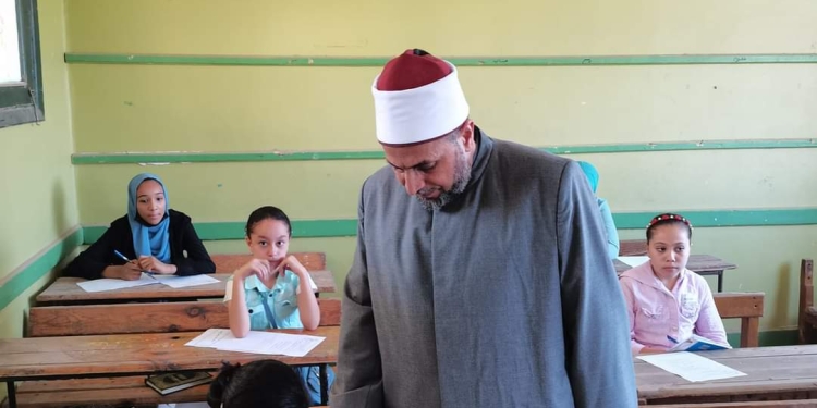 الشرقية الأزهرية : ختام تطبيقِ التقييم الوطنيِ للصف الرابع الابتدائي في اللغة العربية والرياضيات