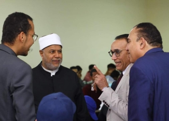 جامعة الأزهر : إفطار جماعي لطلاب الدَّراسة بكلية اللغة العربية