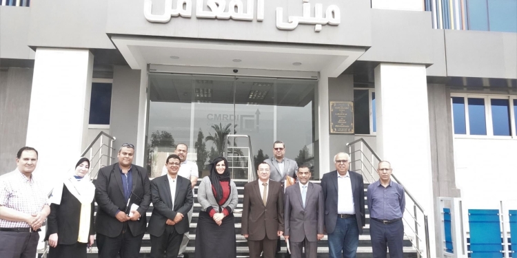 بحوث الفلزات يبحث التعاون  مع  “هندسة مصر للعلوم  فى مشروعات بحثية